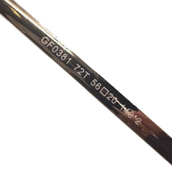 GUESS Oversized Bling Butterfly Sunglasses - GF0381/S 72T - 56-20-140 Rose Gold - Picture 7 of 9